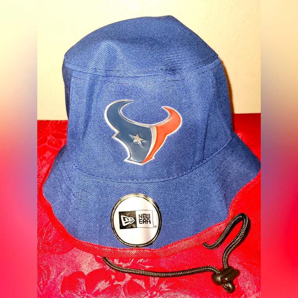 ❤️💙Houston Texans Bucket Hat NFL
